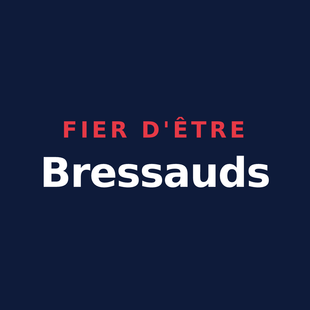 T-shirt « Fier d'être Bressauds » — design pour La Bresse