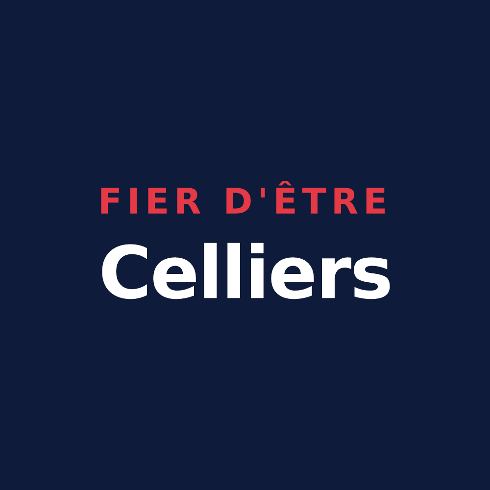 T-shirt « Fier d'être Celliers » — design pour La Celle-sous-Chantemerle