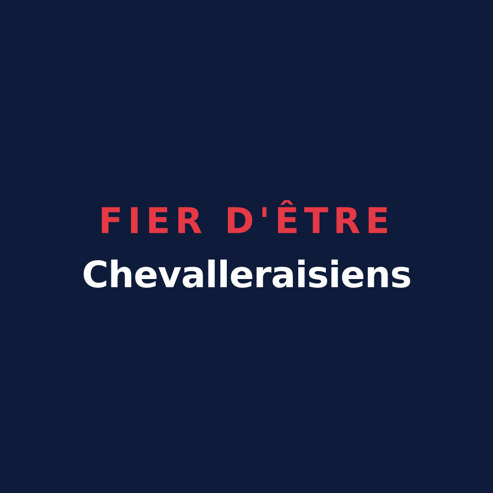 T-shirt « Fier d'être Chevalleraisiens » — design pour La Chevallerais