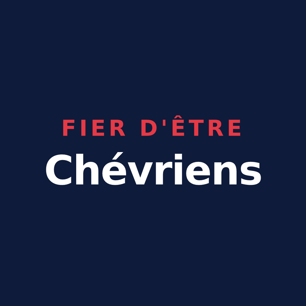 T-shirt « Fier d'être Chévriens » — design pour La Chèvrerie