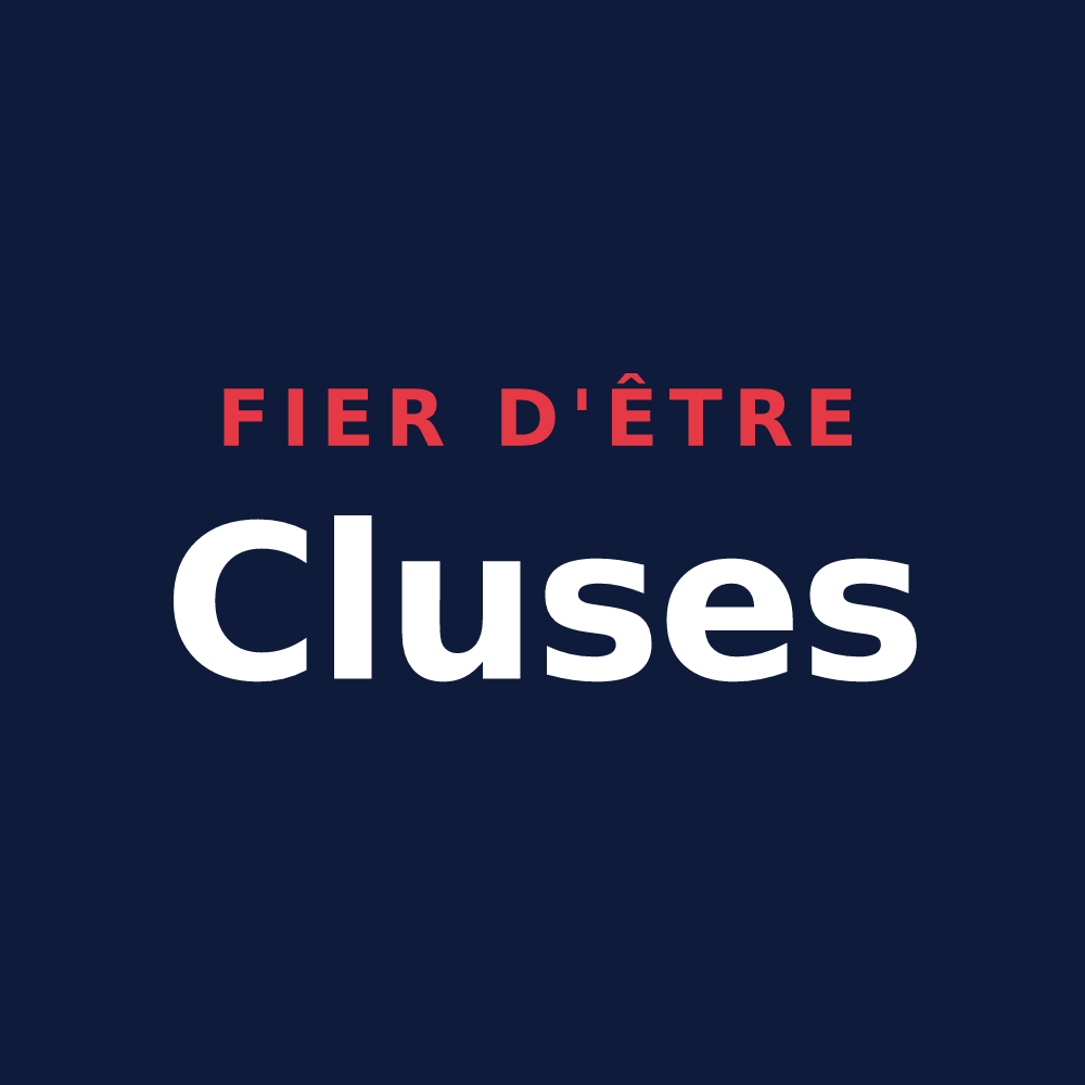T-shirt « Fier d'être Cluses » — design pour La Clusaz