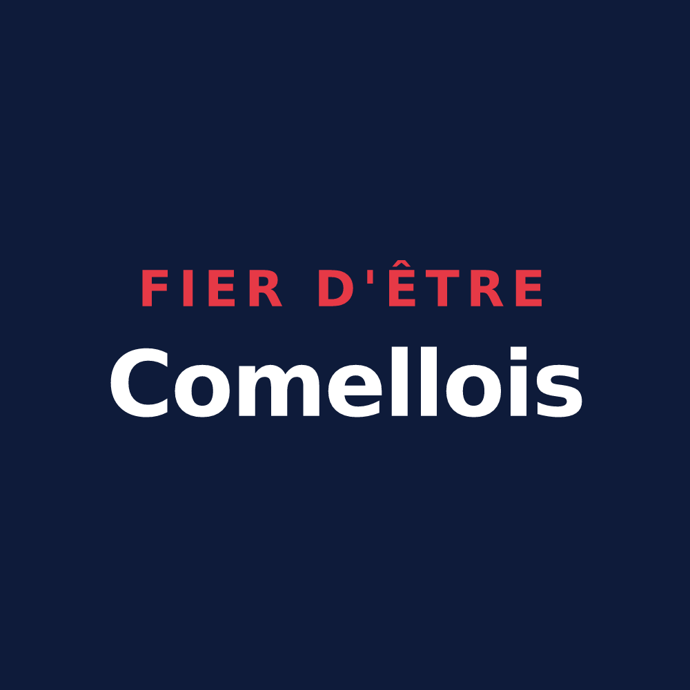 T-shirt « Fier d'être Comellois » — design pour La Comelle