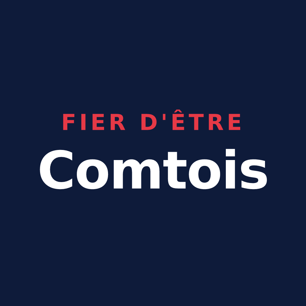 T-shirt « Fier d'être Comtois » — design pour La Comté