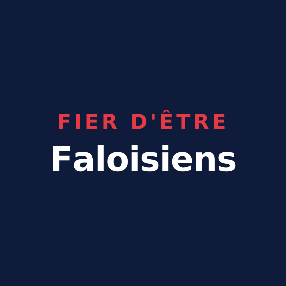 T-shirt « Fier d'être Faloisiens » — design pour La Faloise
