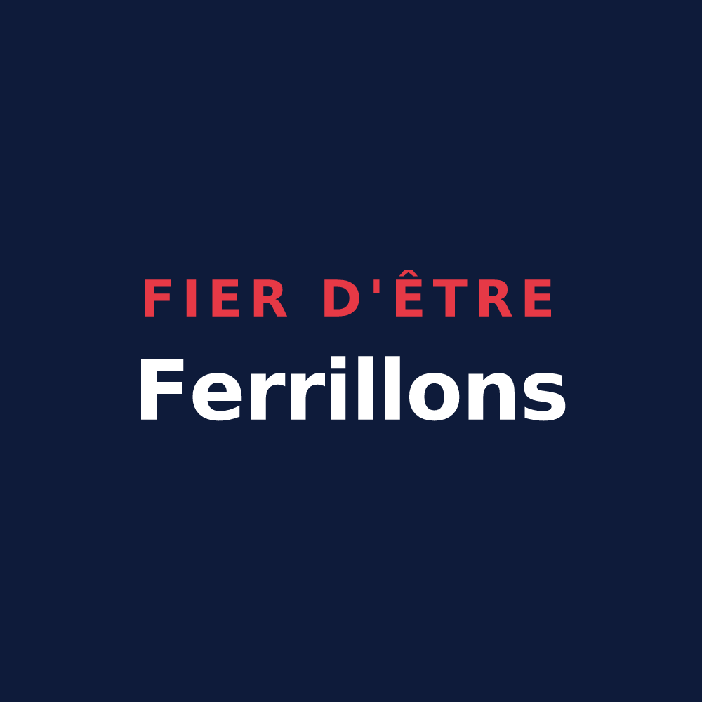 T-shirt « Fier d'être Ferrillons » — design pour La Ferrière