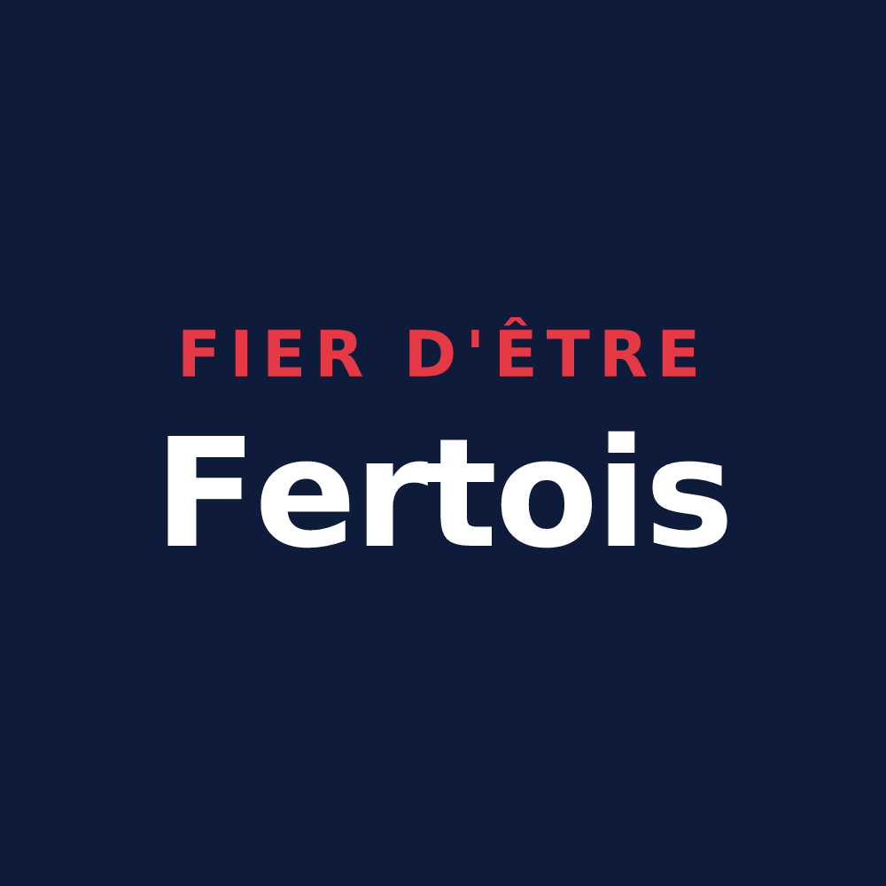 T-shirt « Fier d'être Fertois » — design pour La Ferté-en-Ouche