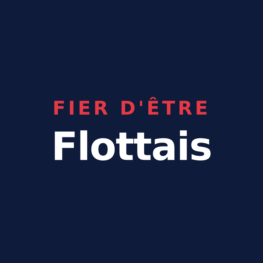 T-shirt « Fier d'être Flottais » — design pour La Flotte