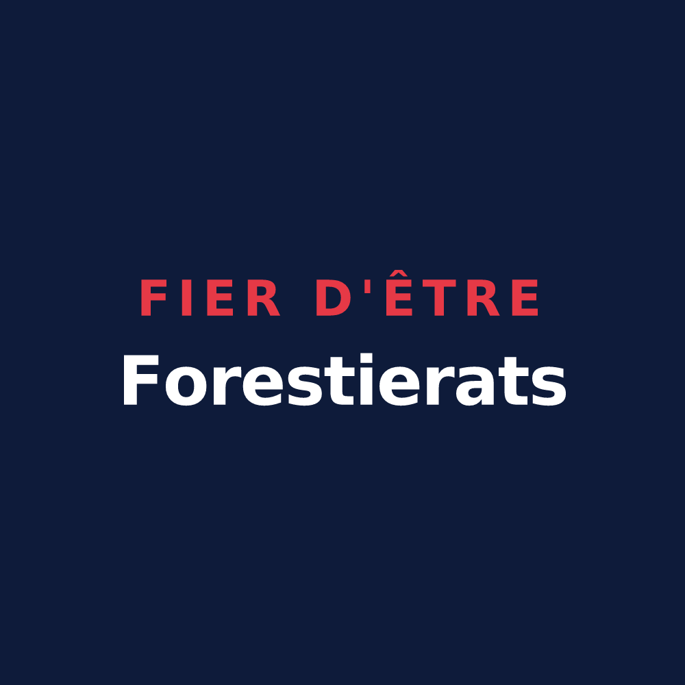 T-shirt « Fier d'être Forestierats » — design pour La Forestière