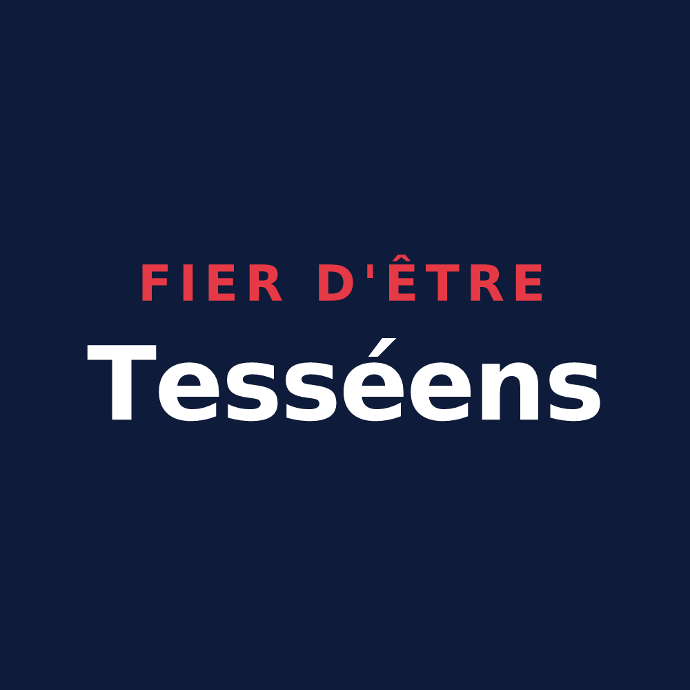 T-shirt « Fier d'être Tesséens » — design pour La Forêt-de-Tessé
