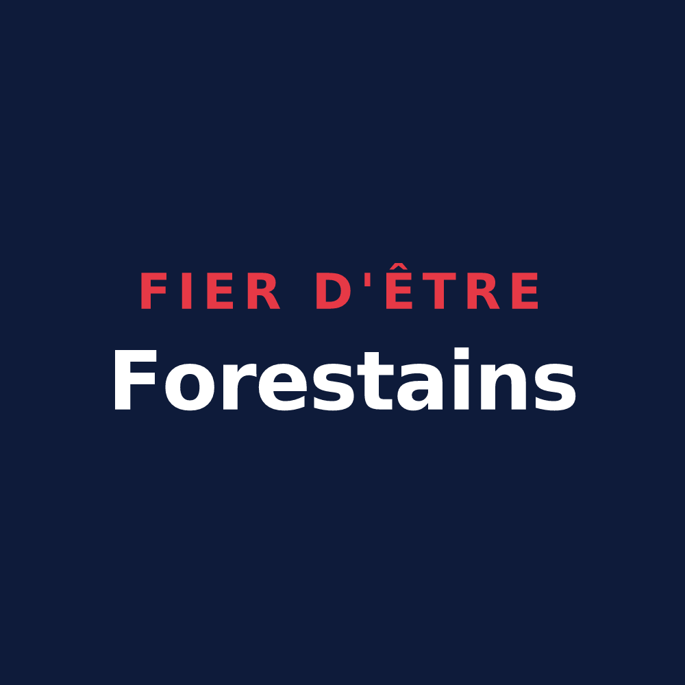 T-shirt « Fier d'être Forestains » — design pour La Forêt-le-Roi