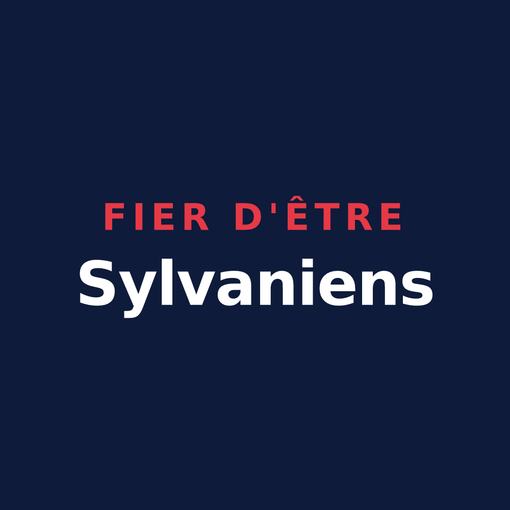 T-shirt « Fier d'être Sylvaniens » — design pour La Forêt-Sainte-Croix