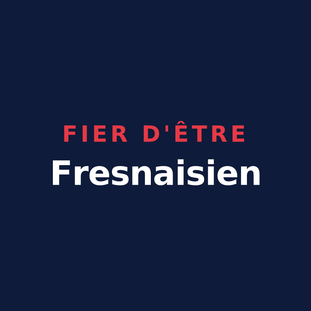 T-shirt « Fier d'être Fresnaisien » — design pour La Fresnais