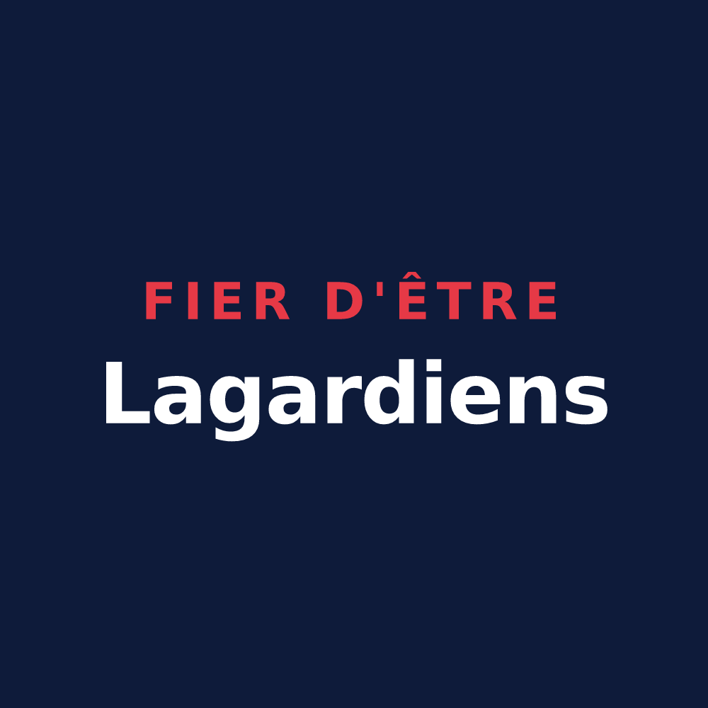 T-shirt « Fier d'être Lagardiens » — design pour La Garde-Adhémar