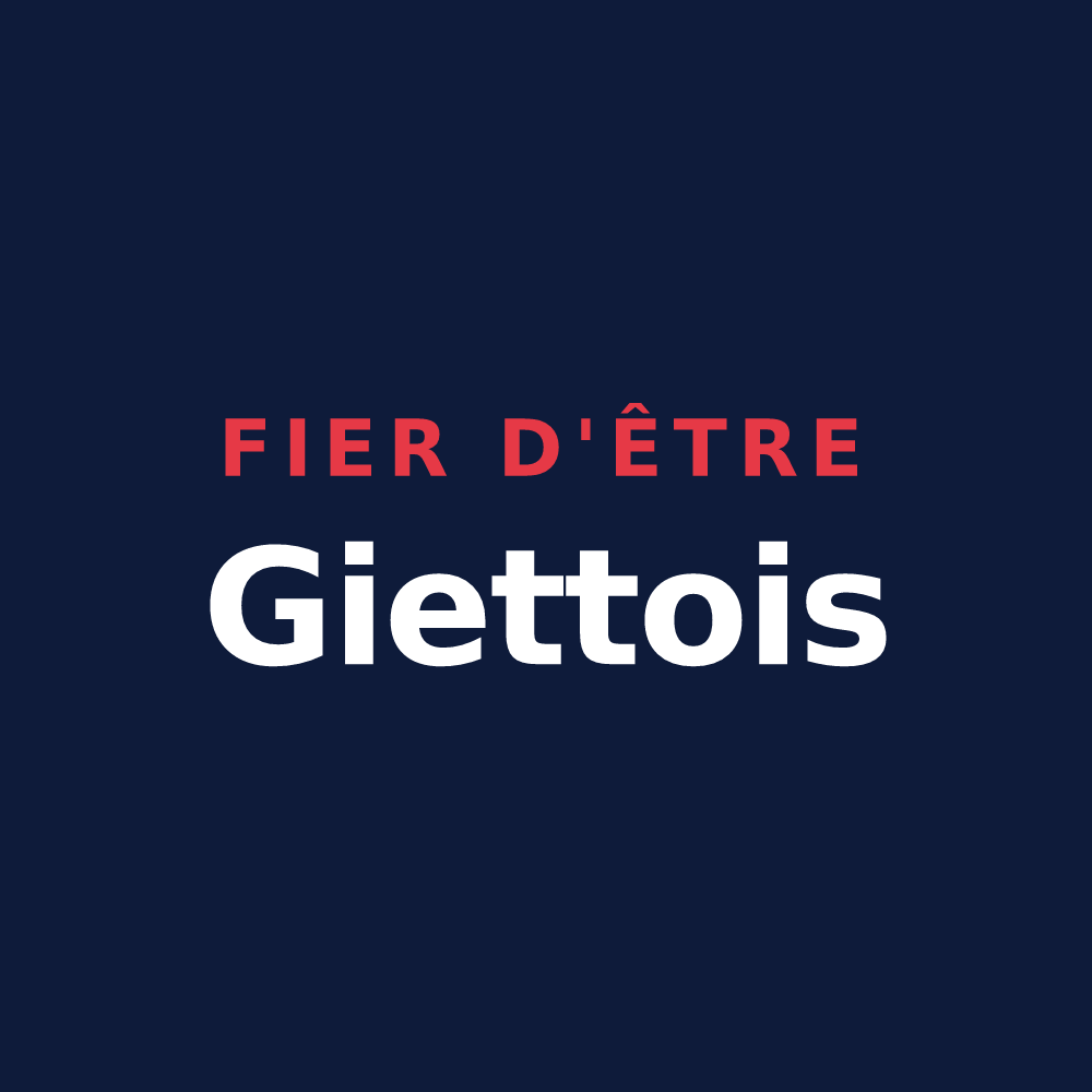 T-shirt « Fier d'être Giettois » — design pour La Giettaz