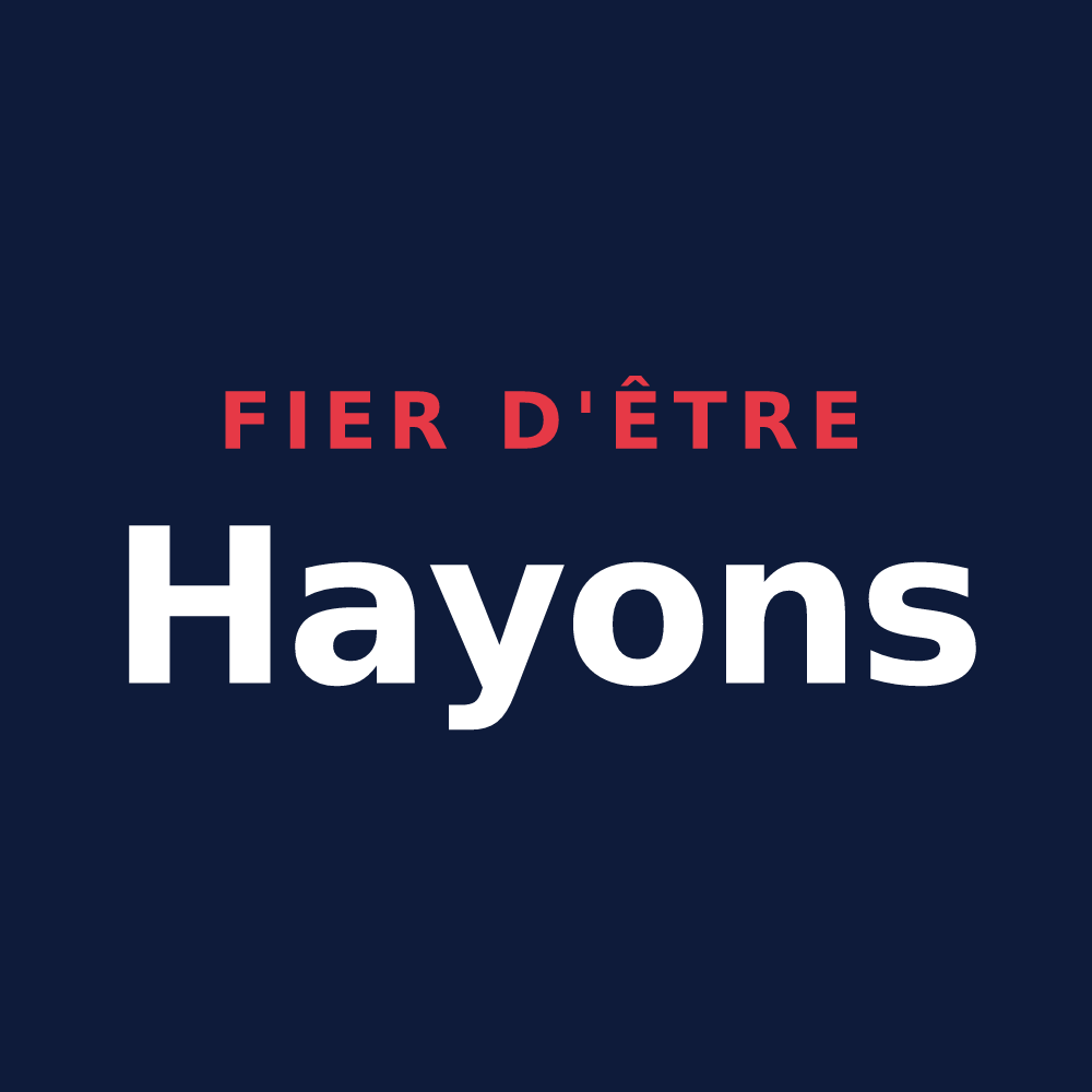 T-shirt « Fier d'être Hayons » — design pour La Haye-Bellefond