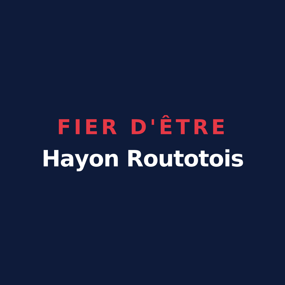 T-shirt « Fier d'être Hayon Routotois » — design pour La Haye-de-Routot