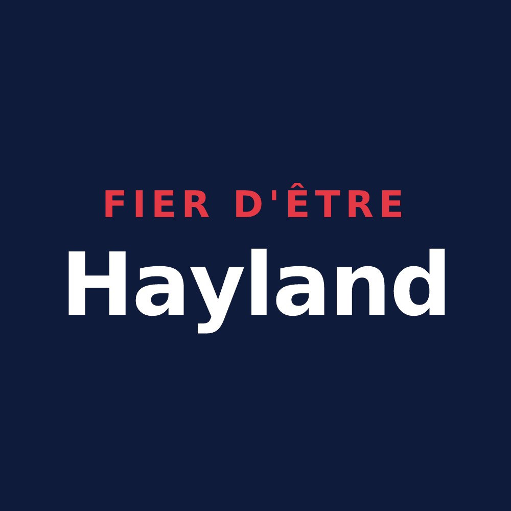 T-shirt « Fier d'être Hayland » — design pour La Haye-Pesnel