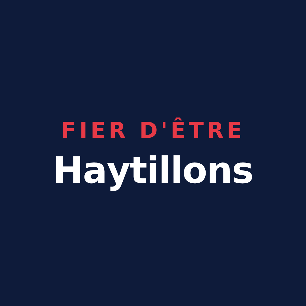 T-shirt « Fier d'être Haytillons » — design pour La Haye