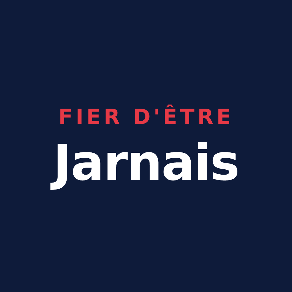 T-shirt « Fier d'être Jarnais » — design pour La Jarne