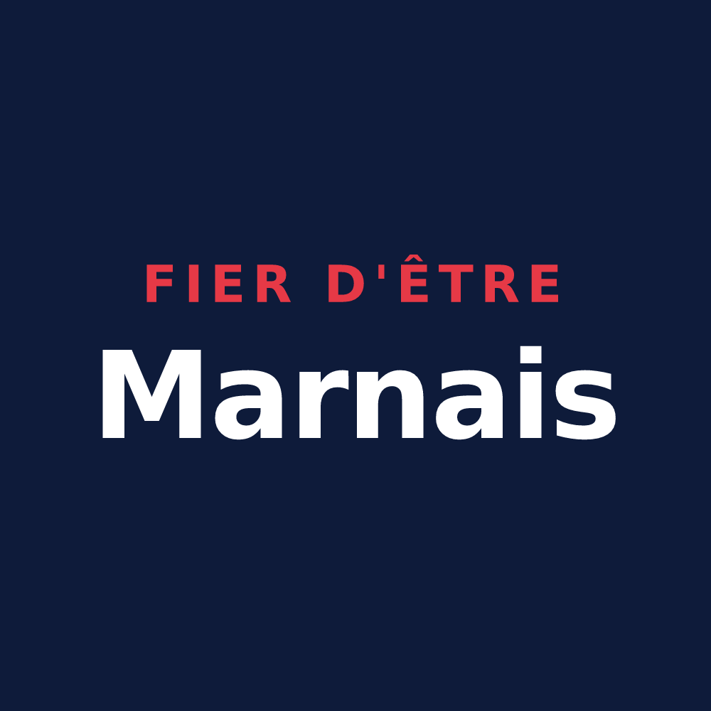 T-shirt « Fier d'être Marnais » — design pour La Marne