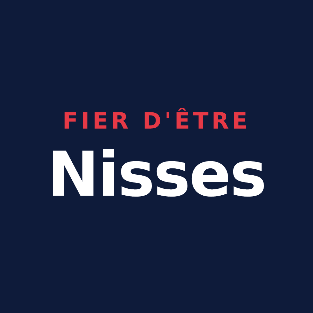 T-shirt « Fier d'être Nisses » — design pour La Marre
