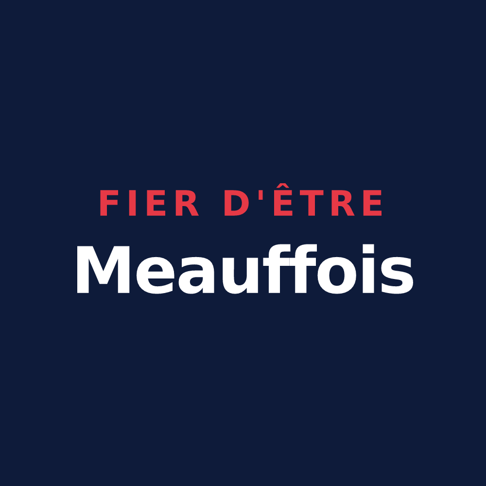 T-shirt « Fier d'être Meauffois » — design pour La Meauffe