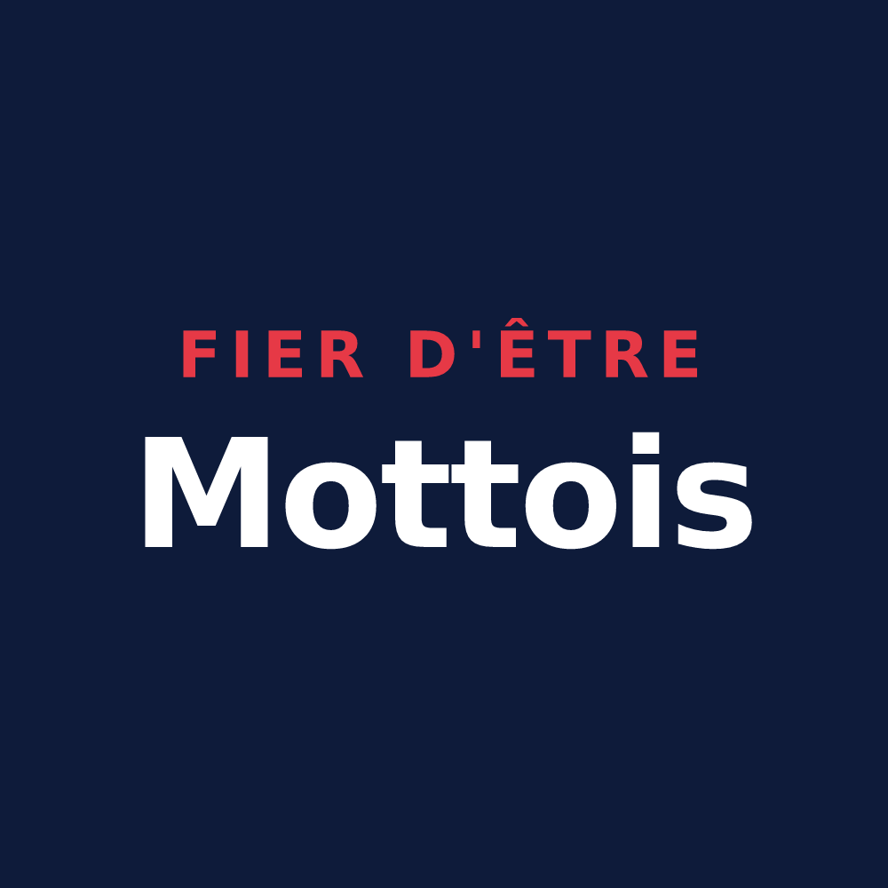 T-shirt « Fier d'être Mottois » — design pour La Motte-Chalancon