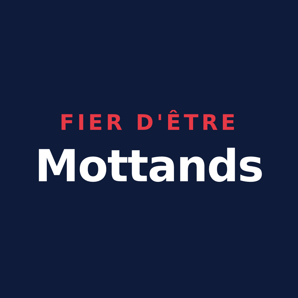 T-shirt « Fier d'être Mottands » — design pour La Motte-en-Bauges