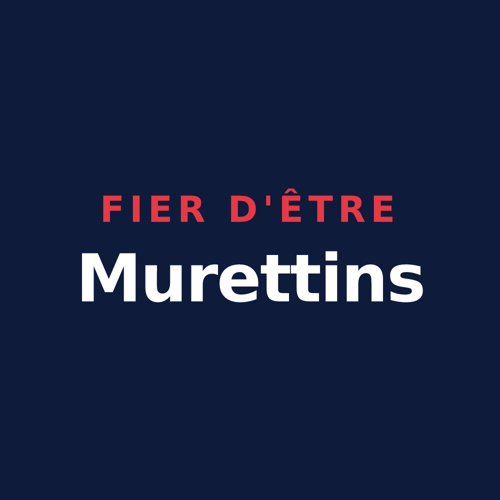T-shirt « Fier d'être Murettins » — design pour La Murette