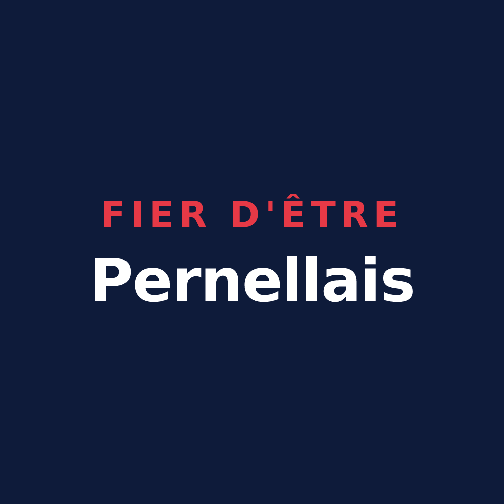 T-shirt « Fier d'être Pernellais » — design pour La Pernelle
