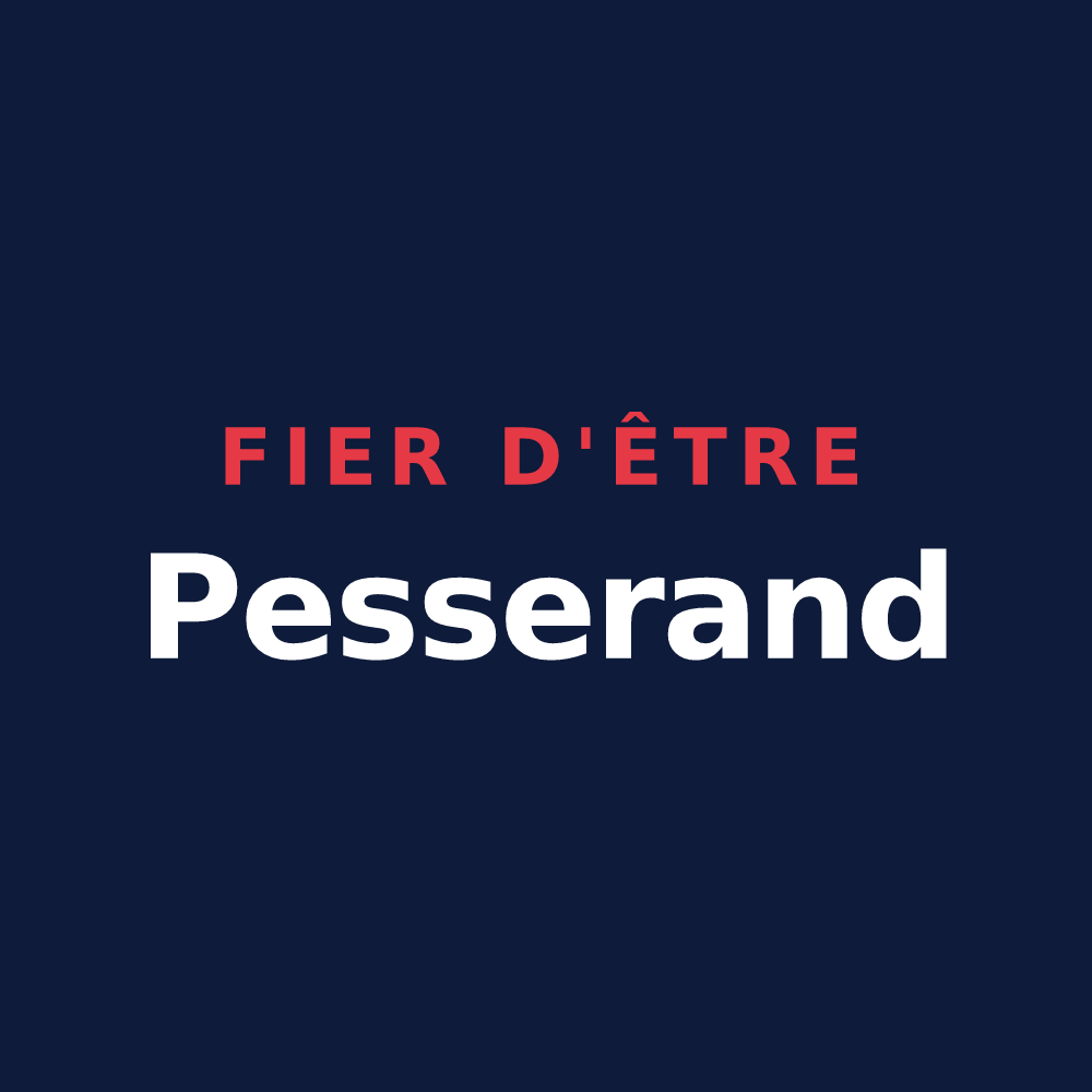 T-shirt « Fier d'être Pesserand » — design pour La Pesse