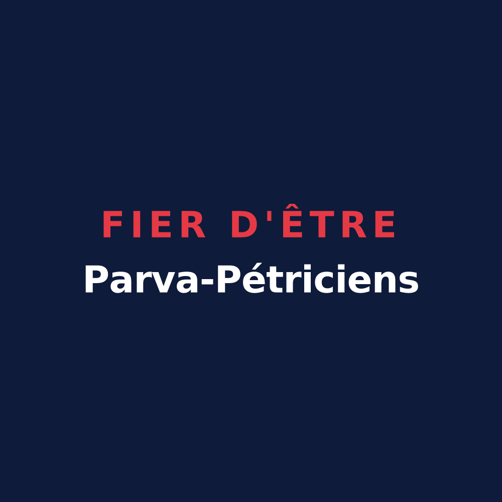 T-shirt « Fier d'être Parva-Pétriciens » — design pour La Petite-Pierre