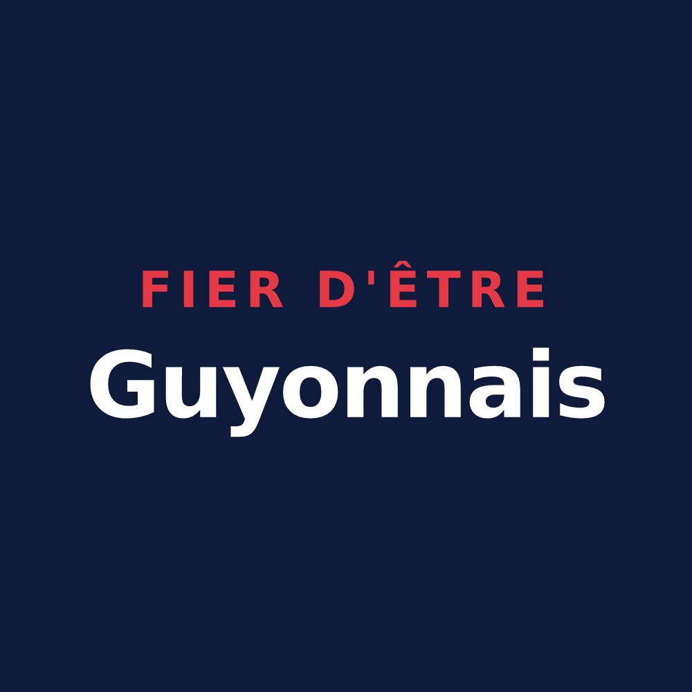 T-shirt « Fier d'être Guyonnais » — design pour La Roche-Guyon