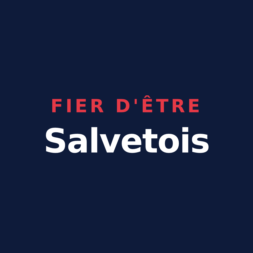 T-shirt « Fier d'être Salvetois » — design pour La Salvetat-sur-Agout