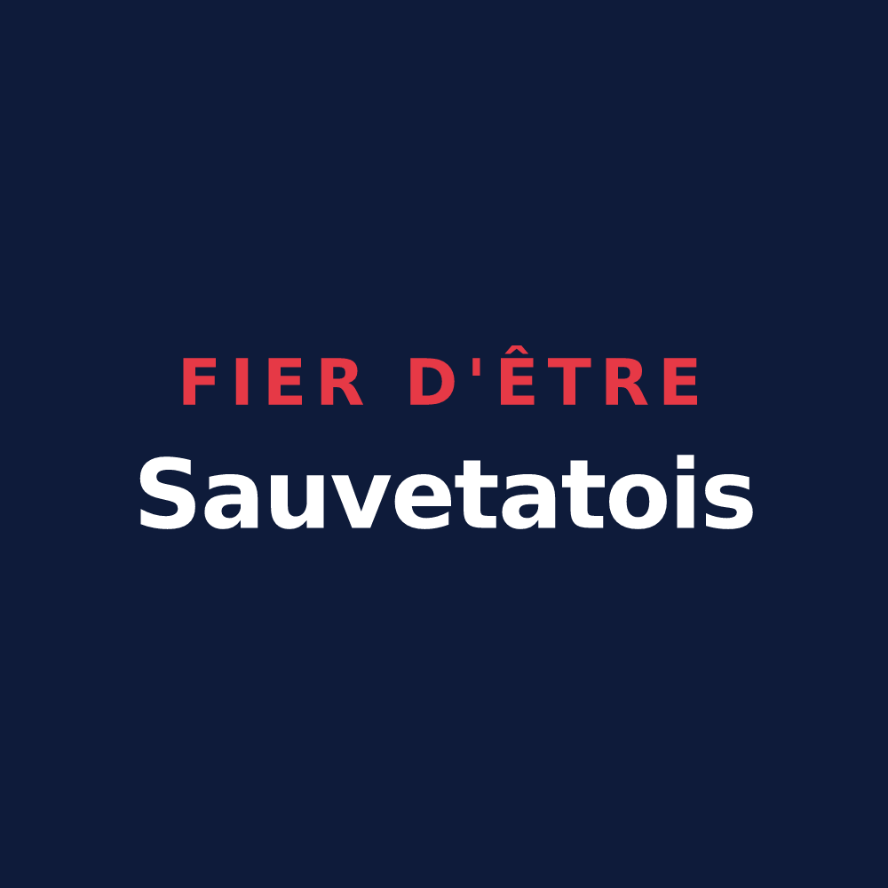T-shirt « Fier d'être Sauvetatois » — design pour La Sauvetat