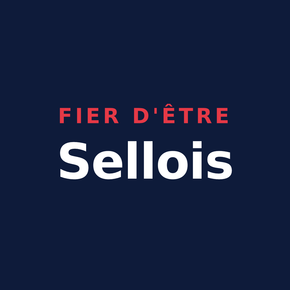 T-shirt « Fier d'être Sellois » — design pour La Selle-en-Luitré