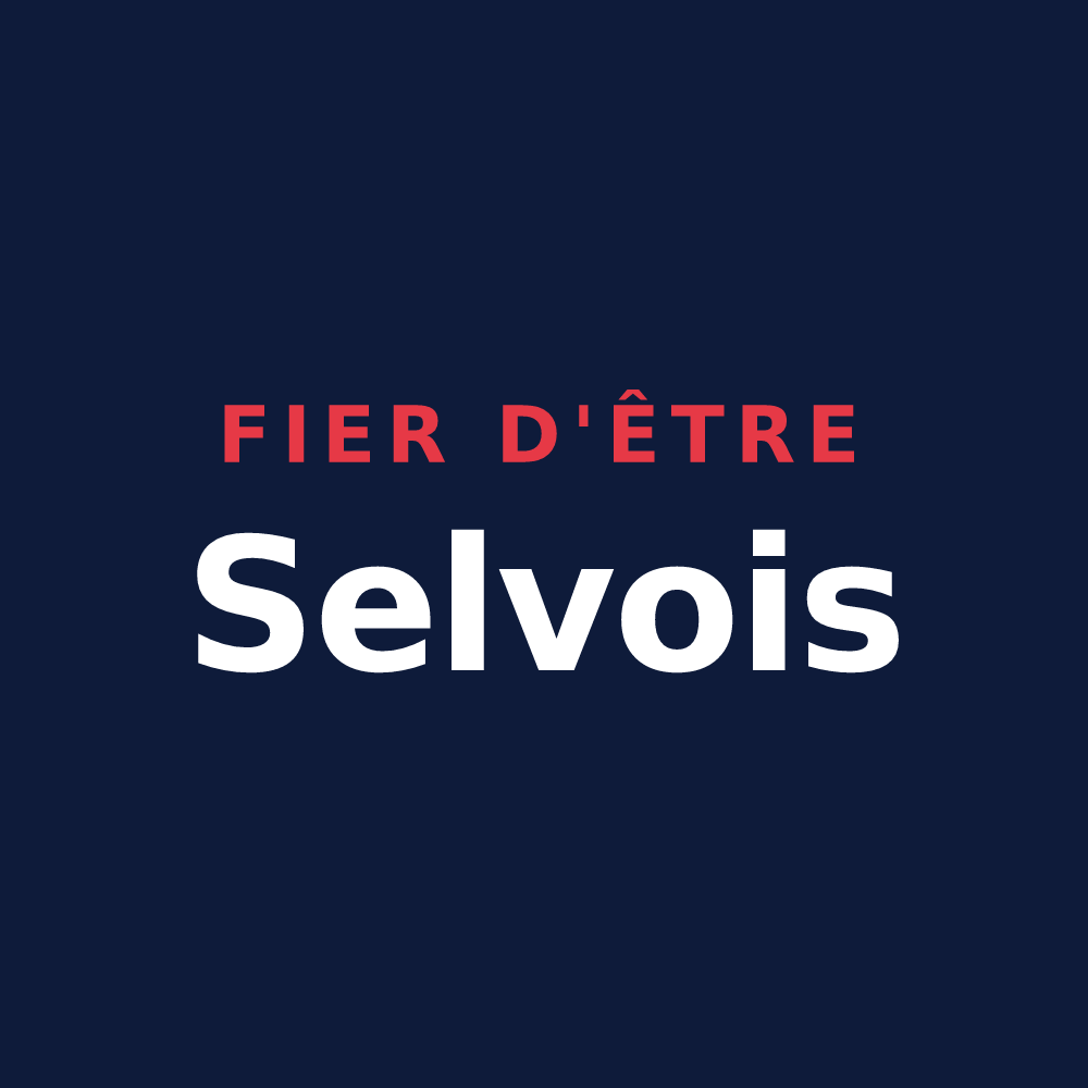 T-shirt « Fier d'être Selvois » — design pour La Selve