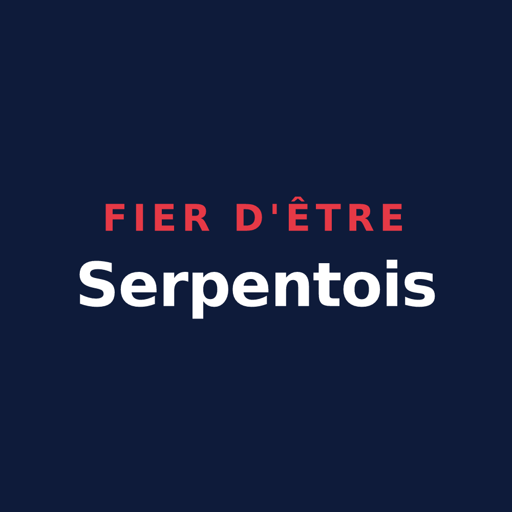 T-shirt « Fier d'être Serpentois » — design pour La Serpent