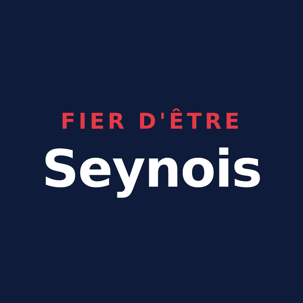 T-shirt « Fier d'être Seynois » — design pour La Seyne-sur-Mer