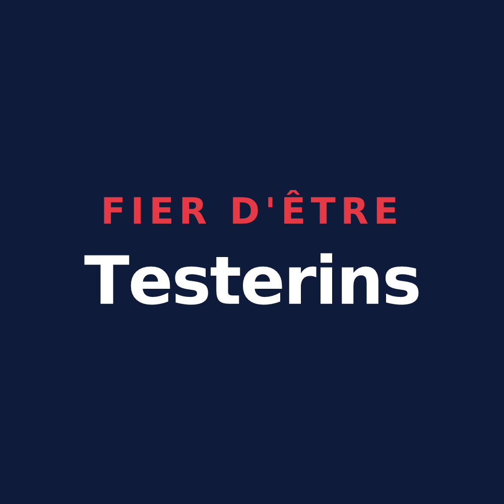 T-shirt « Fier d'être Testerins » — design pour La Teste-de-Buch