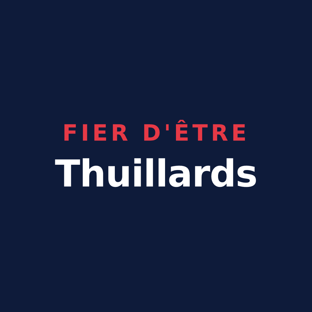 T-shirt « Fier d'être Thuillards » — design pour La Thuile