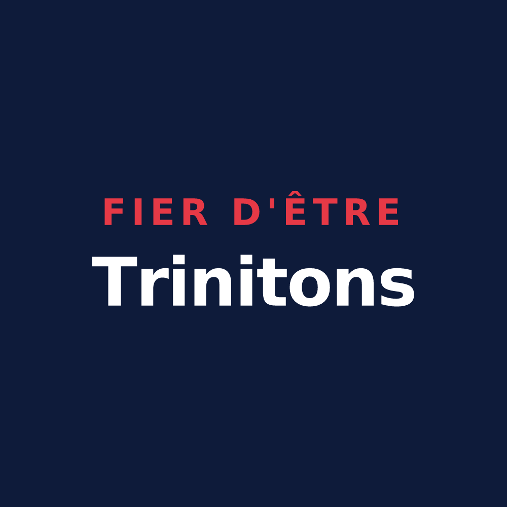 T-shirt « Fier d'être Trinitons » — design pour La Trinité