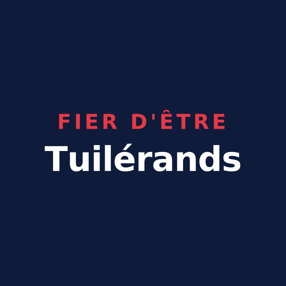 T-shirt « Fier d'être Tuilérands » — design pour La Tuilière