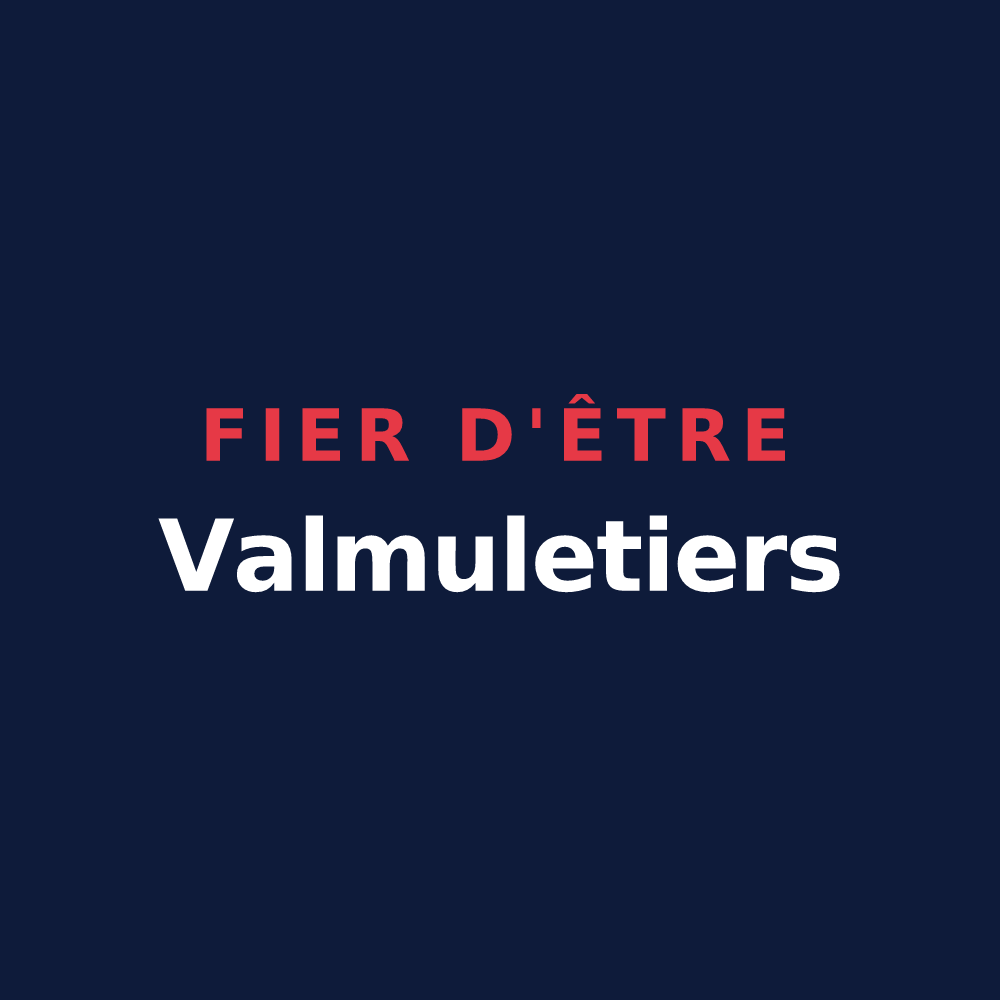 T-shirt « Fier d'être Valmuletiers » — design pour La Vallée-Mulâtre