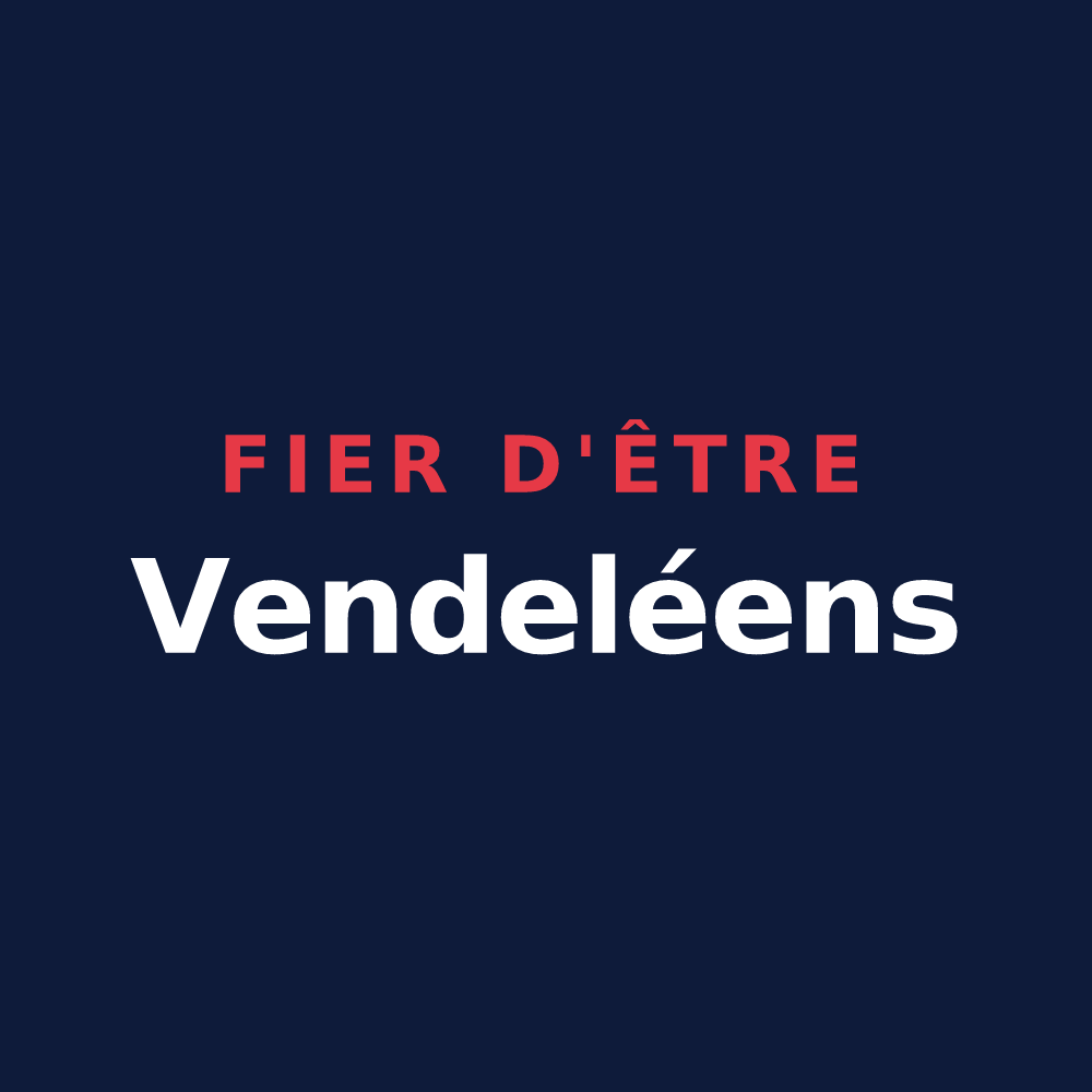 T-shirt « Fier d'être Vendeléens » — design pour La Vendelée