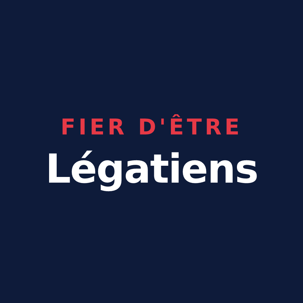 T-shirt « Fier d'être Légatiens » — design pour Laas