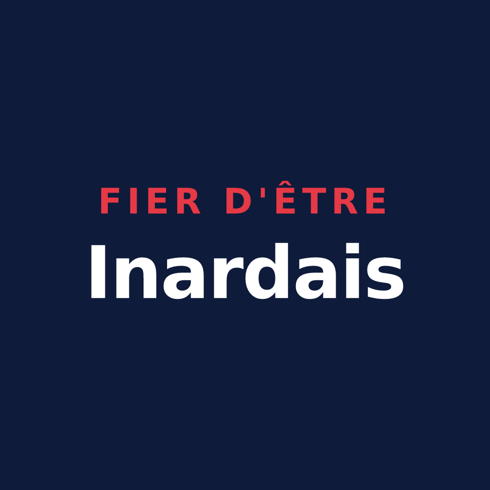 T-shirt « Fier d'être Inardais » — design pour Labarthe-Inard