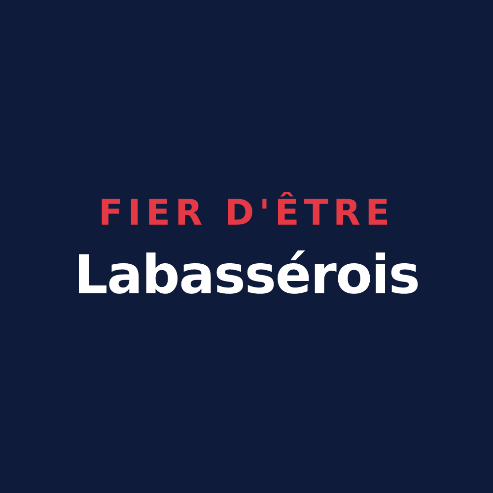 T-shirt « Fier d'être Labassérois » — design pour Labassère