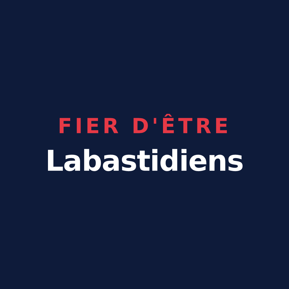 T-shirt « Fier d'être Labastidiens » — design pour Labastide-d'Anjou
