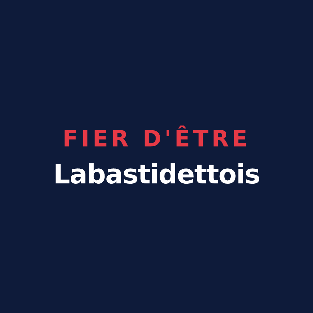 T-shirt « Fier d'être Labastidettois » — design pour Labastidette